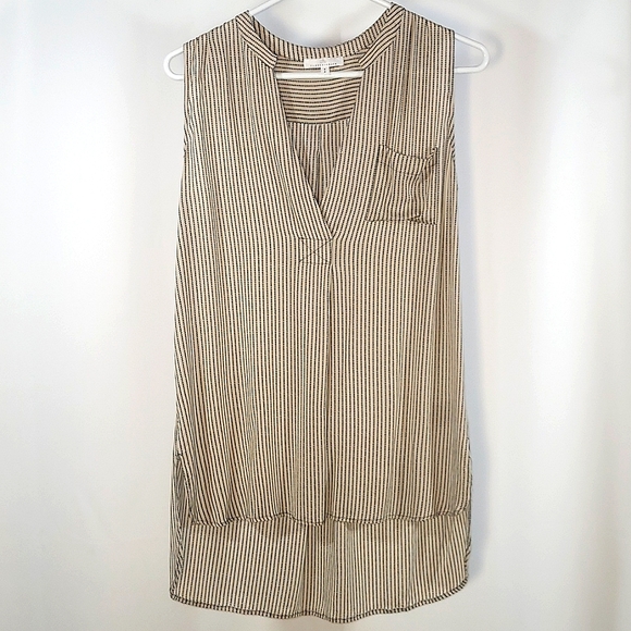 Camber & Grace Featherlight Hi-lo Sleeveless Pocket Blouse, S - Picture 1 of 6